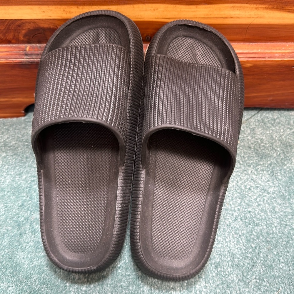 New Black Squishy Slides